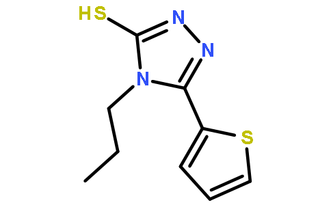 4-丙基-5-噻吩-2-基-4H-1,2,4-噻唑-3-硫醇