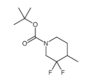 2-Methyl-2-propanyl 3,3-difluoro-4-methyl-1-piperidinecarboxylate