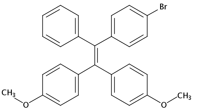 1-(4-溴苯基)-2,2-二(4-甲氧基苯基)-1-苯乙烯