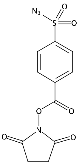 4-(叠氮基磺酰基)苯甲酸 N-琥珀酰亚胺酯