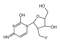 4-amino-1-[(3S,4S,5R)-3-(fluoromethyl)-4-hydroxy-5-(hydroxymethyl)oxolan-2-yl]pyrimidin-2-one