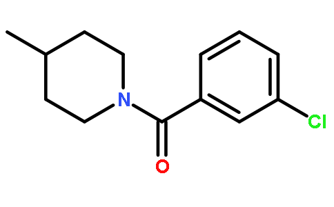 (3-Chlorophenyl)(4-methyl-1-piperidinyl)methanone