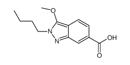 2-butyl-3-methoxyindazole-6-carboxylic acid