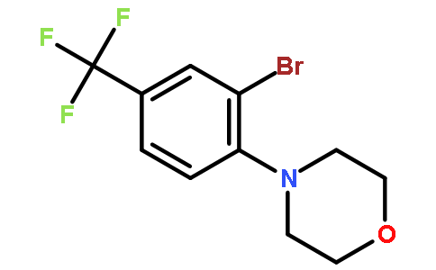 4-(2-溴-4-(三氟甲基)苯基)吗啉