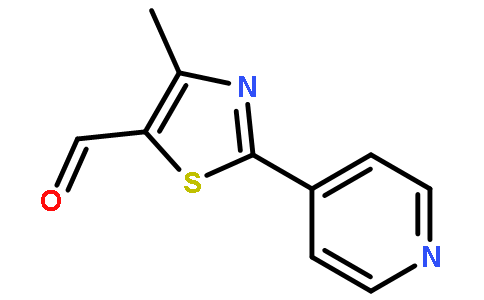 4-甲基-2-吡啶-4-基-1,3-噻唑-5-甲醛