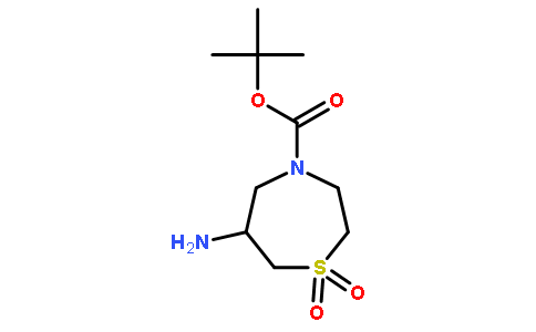 6-氨基-1,4-硫氮杂烷-4-羧酸叔丁酯1,1-二氧化物