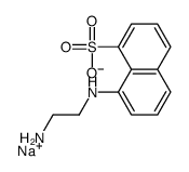 sodium,8-(2-aminoethylamino)naphthalene-1-sulfonate