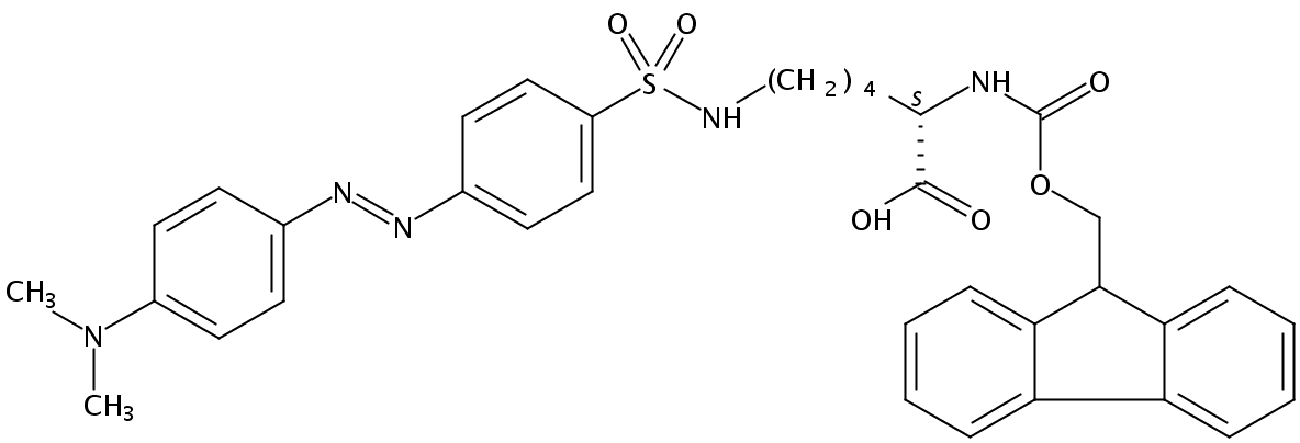 Fmoc-Lys(Dabsyl)-OH