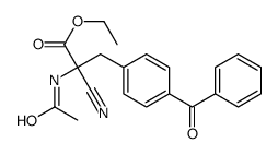 N-乙酰基-a-氰基-p-苯甲酰基-d,l-苯基丙氨酸乙酯