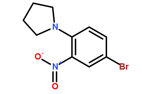 1-(4-溴-2-硝基苯基)吡咯烷