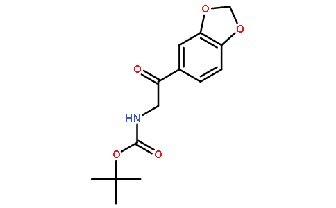 (2-苯并[1,3]二氧代-5-基-2-氧代乙基)-氨基甲酸叔丁酯