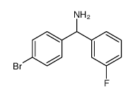 (4-bromophenyl)-(3-fluorophenyl)methanamine