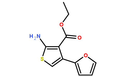 2-氨基-4-(2-呋喃)噻吩-3-羧酸乙酯