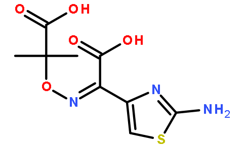 (Z)-2-(2-氨基噻唑-4-基)-2-(1-羧基-1-甲基)乙氧亚氨基乙酸