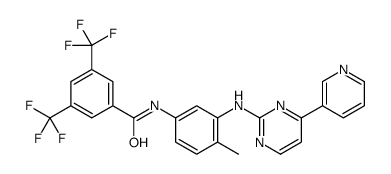 N-[4-methyl-3-[(4-pyridin-3-ylpyrimidin-2-yl)amino]phenyl]-3,5-bis(trifluoromethyl)benzamide