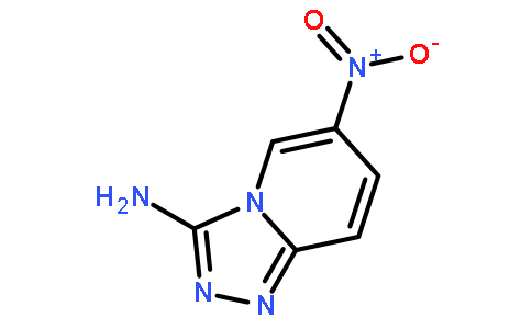 6-硝基-1,2,4-噻唑并[4,3-a]吡啶-3-胺
