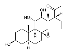 (3β,5α,11α,12β,14β,17α)-3,11,12-Trihydroxy-8,14-epoxypregnan-20-o ne