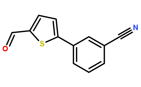 3-(5-甲酰基-2-噻吩)苯甲腈