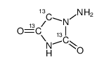 1-氨基-2,4-咪唑烷啉二酮-13C3