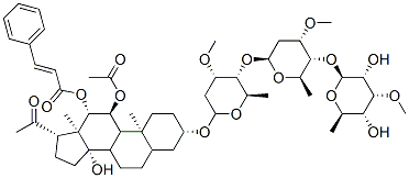[(3S,10S,11S,12S,13S,14S,17S)-17-acetyl-11-acetyloxy-3-[(2S,4S,5R,6R)-5-[(2S,4S,5R,6R)-5-[(2S,3R,4R,5R,6R)-3,5-dihydroxy-4-metho