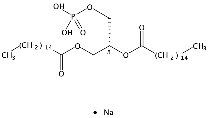 盐L-β,γ-二棕榈酰<十六烷酰>-α-磷脂酸二钠