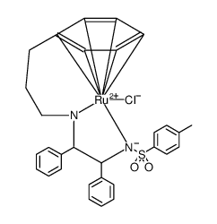 Ruthenium, chloro[N-[(1S,2S)-1,2-diphenyl-2-[(R)-[3-(η6-phenyl)propyl]amino-κN]ethyl]-4-methylbenzenesulfonamidato-κN]-, stereoisomer