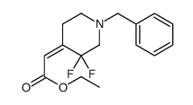 Ethyl (2E)-(1-benzyl-3,3-difluoro-4-piperidinylidene)acetate