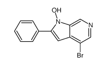 4-bromo-1-hydroxy-2-phenylpyrrolo[2,3-c]pyridine
