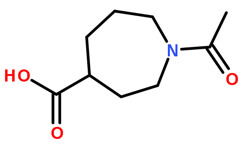 1-acetylazepane-4-carboxylic acid