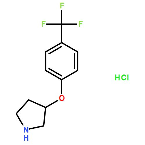3-(4-三氟甲基苯氧基)吡咯烷盐酸盐