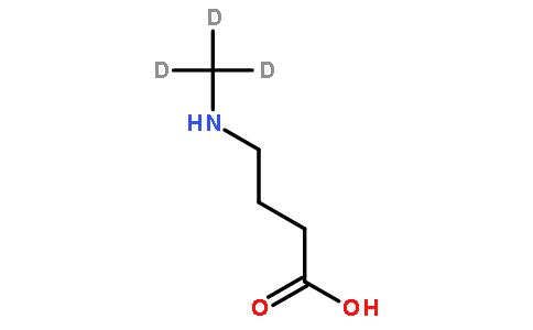 N-Methyl-4-aminobutyric Acid-d3