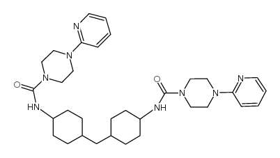 N,N'-(亚甲基二-4,1-环己胺二基)双[4-(2-吡啶基)-1-哌嗪酰胺]