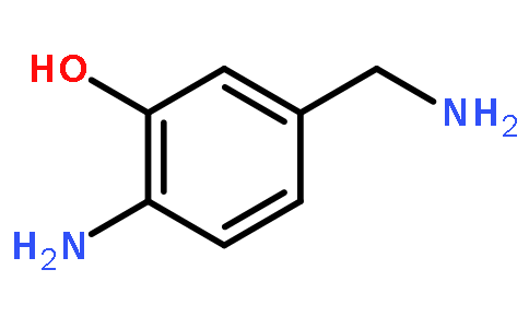 2-氨基-5-(氨基甲基)苯酚