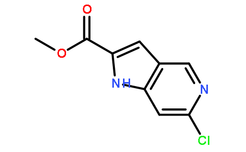 6-氯-1H-吡咯并[3,2-c]吡啶-2-羧酸甲酯