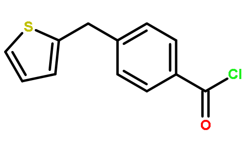 4-(噻吩-2-甲基)苯甲酰氯