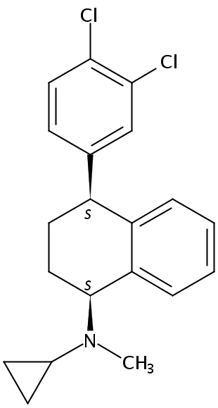 N-(((1S,4S)-4-(3,4-Dichlorophenyl)-1,2,3,4-tetrahydronaphthalen-1-yl)methyl)cyclopropanamine
