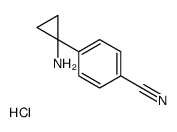 4-(1-aminocyclopropyl)benzonitrile,hydrochloride