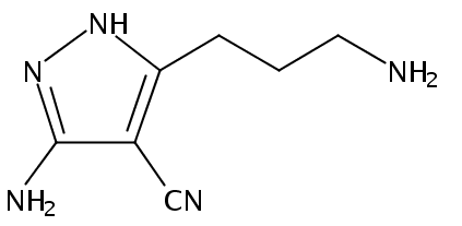 5-氨基-3-(3-氨基丙基)-1h-吡唑-4-腈
