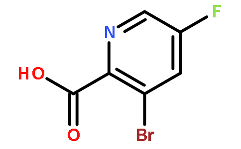 3-溴-5-氟吡啶-2-甲酸