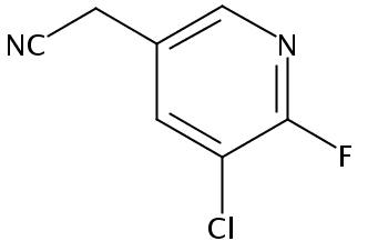 2-(5-Chloro-6-fluoropyridin-3-yl)acetonitrile