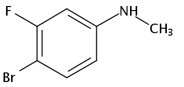 N-甲基-4-溴-3-氟苯胺