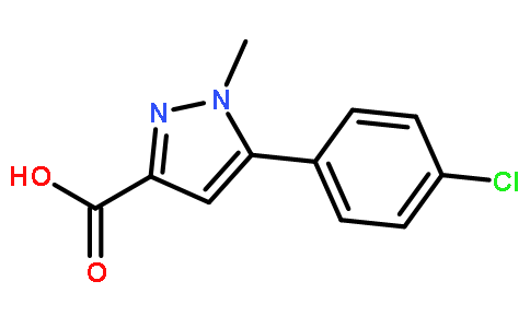 5-(4-氯苯基)-1-甲基-1H-吡唑-3-羧酸