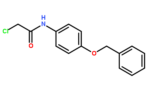 N-(4-苄氧基-苯基)-2-氯-乙酰胺