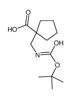 叔丁氧羰基-1 - 氨基甲基环戊烷羧酸
