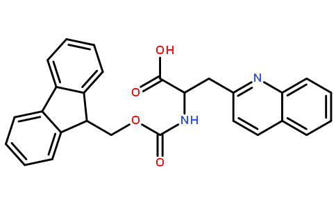 Fmoc-3-(2-喹啉基)-DL-Ala-OH