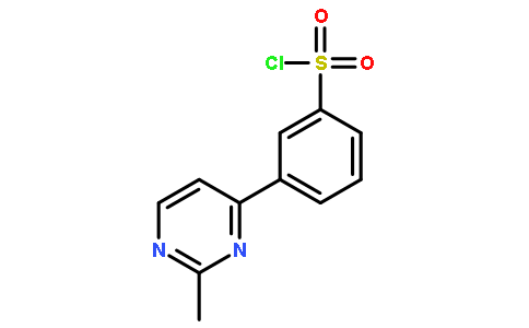 3-(2-甲基-4-嘧啶基)苯磺酰氯