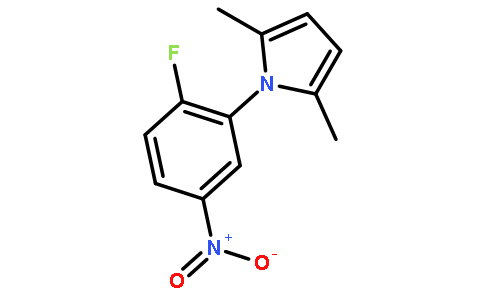 1-(2-氟-5-硝基苯基)-2,5-二甲基-1H-吡咯