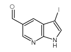 3-碘-1H-吡咯并[2,3-b]吡啶-5-甲醛