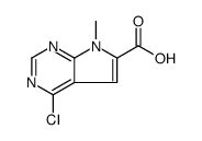 4-Chloro-7-methyl-7H-pyrrolo[2,3-d]pyrimidine-6-carboxylic acid