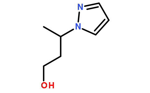 3-(1H-吡唑啉-1-yl)丁烷-1-醇